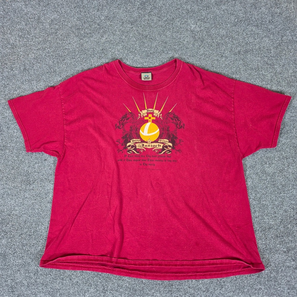 Liquid Blue Monty Python Holy Hand Grenade of Antioch Red T-Shirt Mens XL 2008